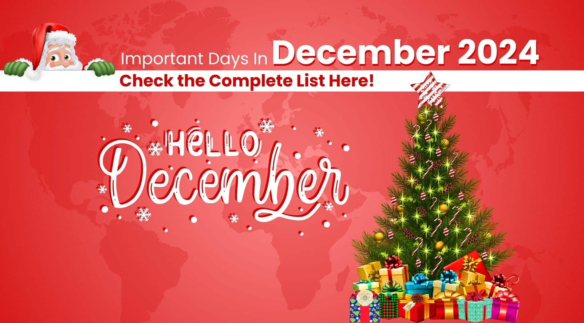 Important Days In December 2024