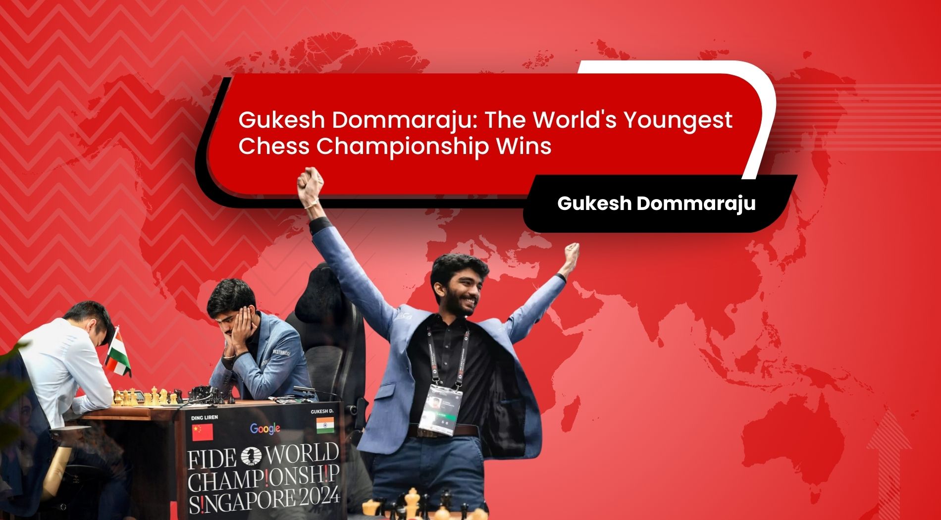 Gukesh Dommaraju: The World's Youngest Chess Championship Wins