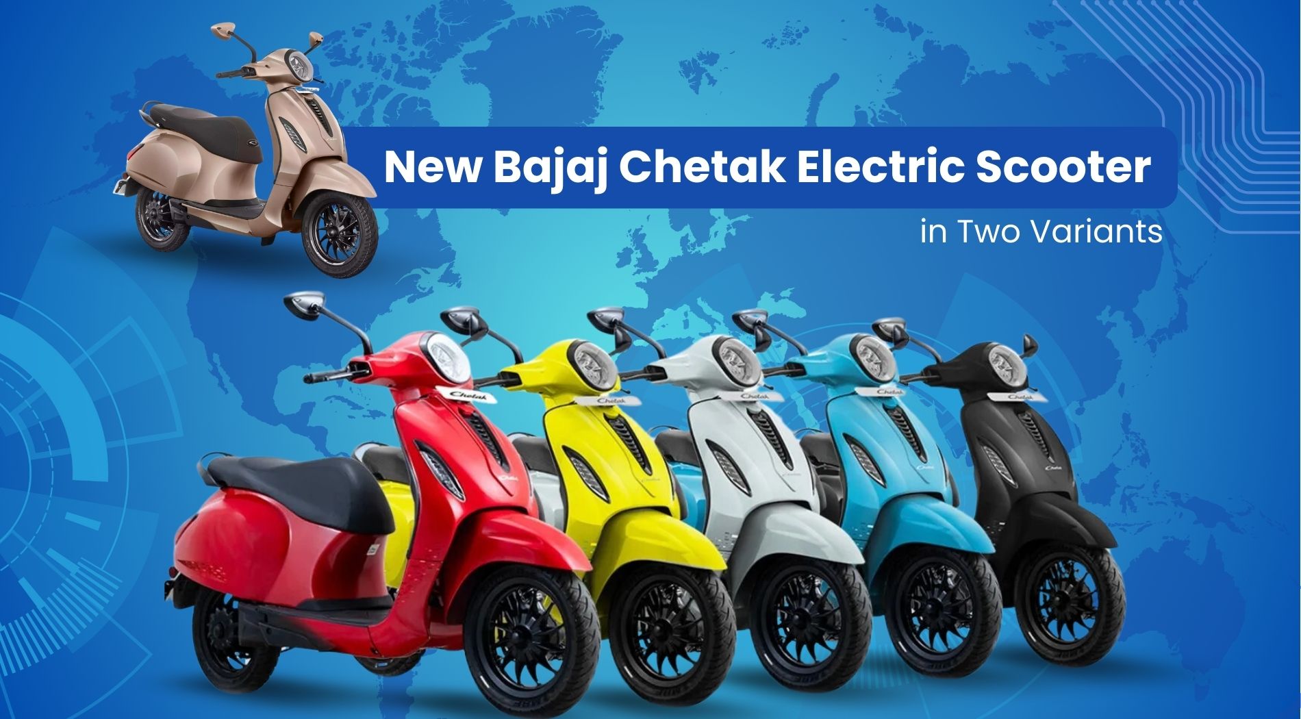 New Bajaj Chetak Electric Scooter