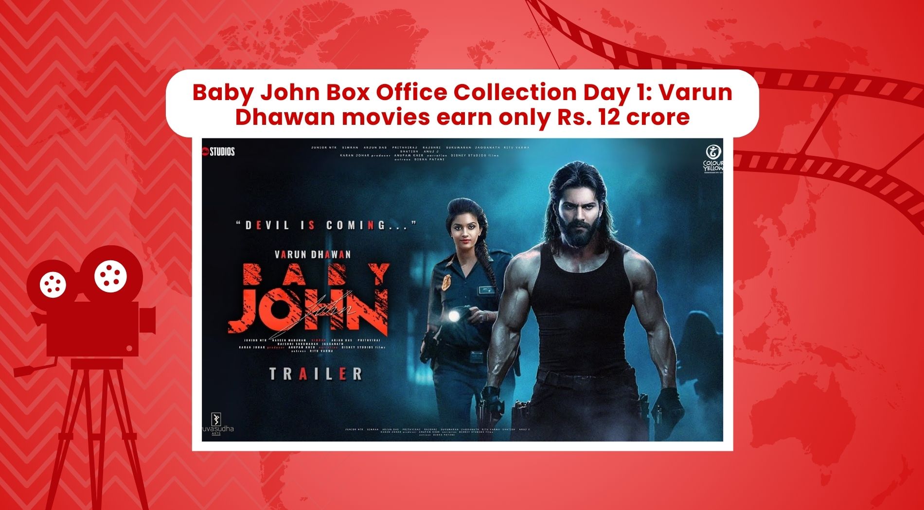 Baby John Box Office Collection Day 1