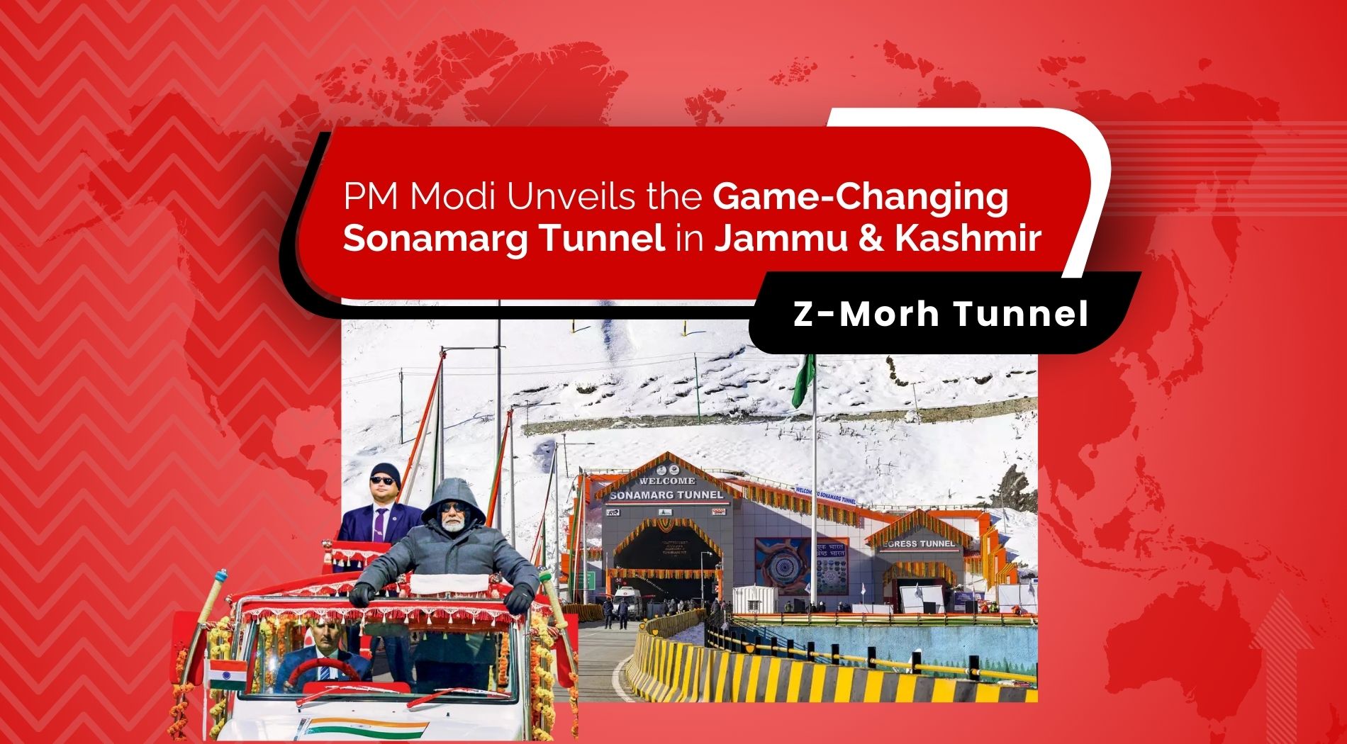 PM Modi Unveils the Game-Changing Sonamarg Tunnel in Jammu & Kashmir