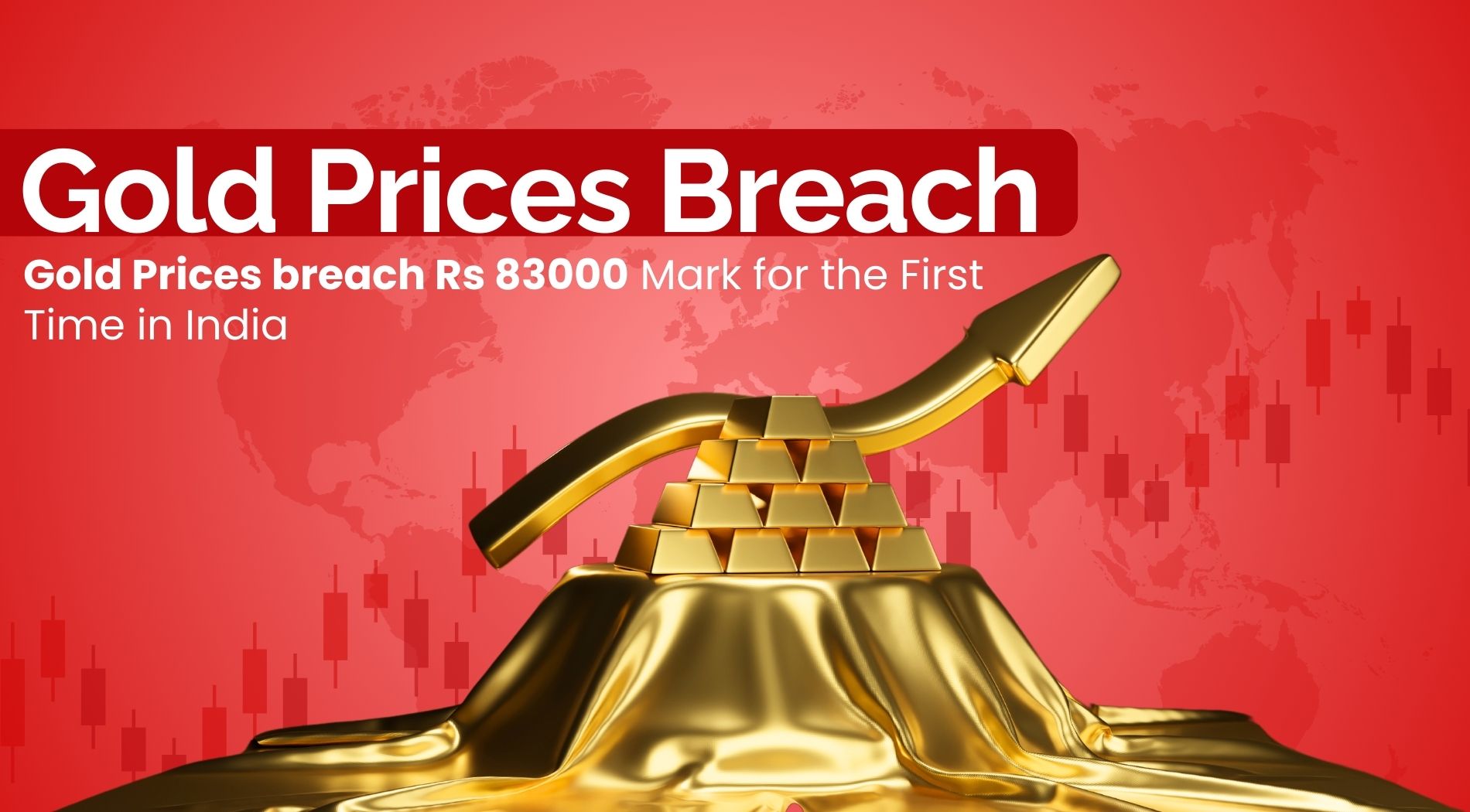 Gold Prices breach Rs 83000 Mark