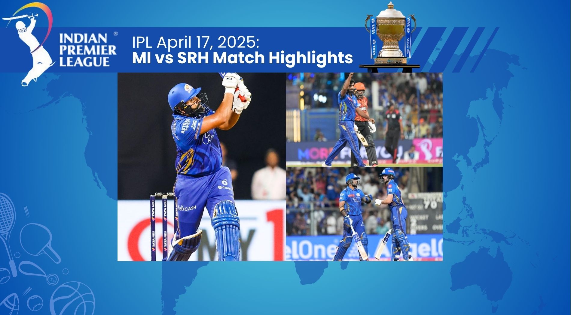 MI vs SRH Match Highlights