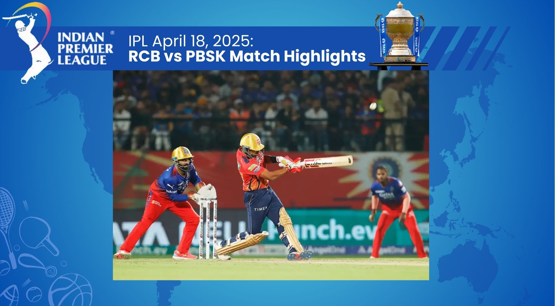 RCB vs PBKS Match Highlights